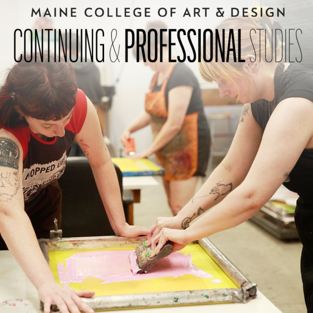 The Continuing Studies Department at Maine College of Art & Design offers open-enrollment programs to adults and youth